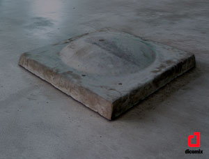 Divisores de carril tipo huevo frito