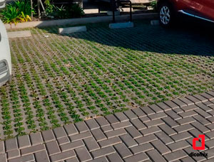 Adoquines intertrabados erba block